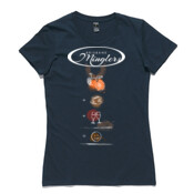 Brisbane Minglers - AS Colour Women's Wafer Fitted Tee