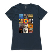 Favourite albums 80s, 90s, 00s - Women's Wafer Boutique Fashion Tee by 'As Colour ' 