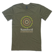 Samford Commons - central logo - Men's Staple Premium Regular Fit T Shirt by 'As Colour '
