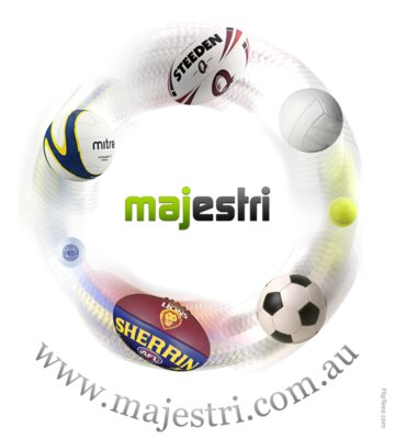 Majestri balls - front - on white