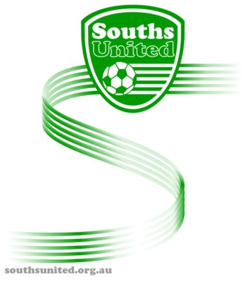 Souths United FC on white