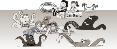 Barehands cartoon image