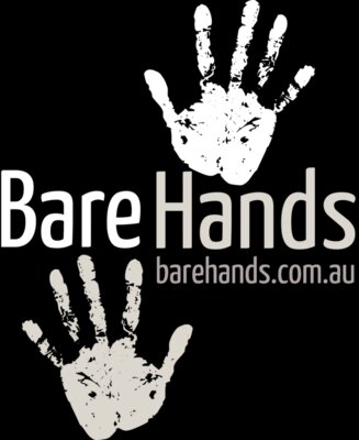 BareHands handprints on dark