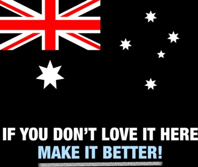 Aus flag - love it - better