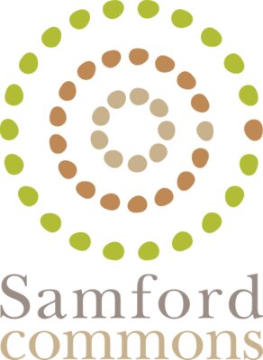 Samford Commons logo - on light